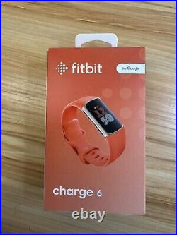 Fitbit Charge 6 Activity and Fitness Tracker with Google apps Open Box