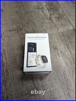 Fitbit Sense 2 Activity Tracker Lunar White/Platinum Aluminum New in Box