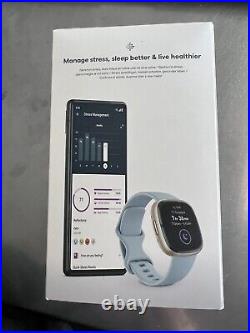 Fitbit Sense 2 Health & Fitness GPS Smartwatch Blue Mist NEW IN BOX