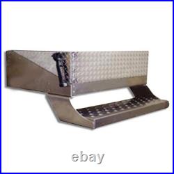 Freightliner Classic Battery Box Cover 31 x 23 Inch Diamond Plate Aluminum