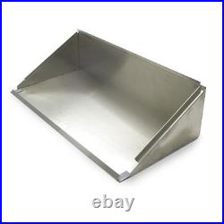 Freightliner FLD Battery Box Cover 31x15 Smooth Aluminum Chrome