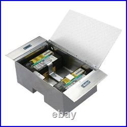 Half Pack Single Lid Between-The-Frame 2-Battery Box w Hinged Lid