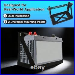 Heavy-Duty Battery Tray Box Holder for Group 31 Secure Mounting Solution