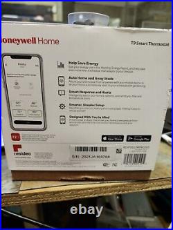 Honeywell RCHT9510WFW Home T9 Smart Thermostat White New in Box