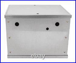 JEGS Aluminum Battery Box with Cables