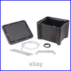 Jaz Products Sealed Black Plastic Battery Box, 13 x 10-1/2 x 9-1/2