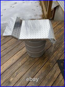 Kenworth T880 Battery Box Cover, 3003 1/8inch Diamond Aluminum 1 Pc