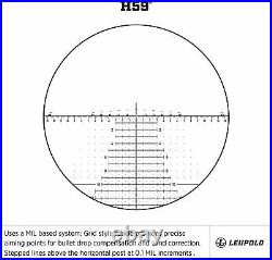 Leupold Mark 5HD 3.6-18x44 Riflescope, MIL Horus Reticle, FFP, 173298 Open box