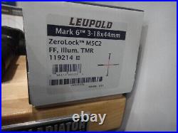 Leupold Mark 6 3-18x44 M5C2 Illum. FFP TMR 119214 scope rare LE Gov. (Z289)