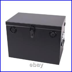 Lockable Battery Box for Car/RV/Marine Adjustable Steel Relocation Kit 24-31
