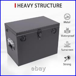 Lockable Battery Box for Car/RV/Marine Adjustable Steel Relocation Kit 24-31