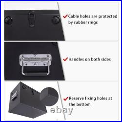 Lockable Battery Box for Car/RV/Marine Adjustable Steel Relocation Kit 24-31