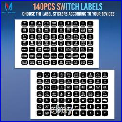 MICTUNING Wireless RGB 8 Gang Switch Panel 12V LED Circuit Control Box Marine