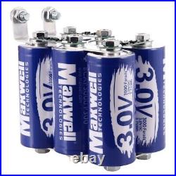 Maxwell Durablue 18V 500F Super Audio Capacitor Battery 6pcs 3.0V 3000Farads