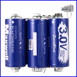 Maxwell Durablue 18V 500F Super Audio Capacitor Battery 6pcs 3.0V 3000Farads