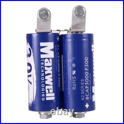 Maxwell Durablue 18V 500F Super Audio Capacitor Battery 6pcs 3.0V 3000Farads