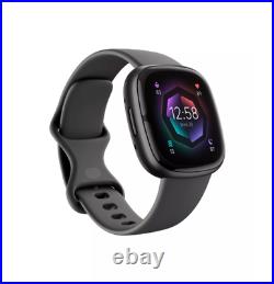 NEW Fitbit Sense 2 Health & Fitness Smartwatch ShadowGrey/Graphite (Open Box)