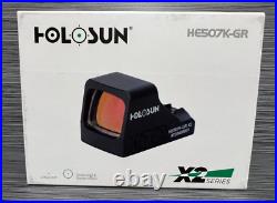 NEW in box Holosun HE507K-GR X2 Elite Open Reflex Multi-Reticle Green Dot Sight