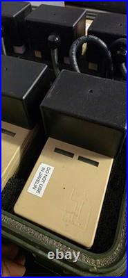 NOS Aluminum Box 6-Battery Power Supply, Holds 6 x BA5590B/U