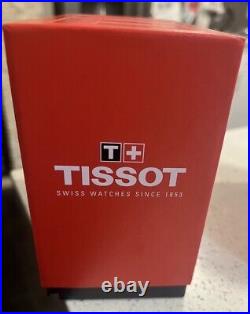 New Tissot Supersport Black Dial Leather Strap Men's Watch T125.610.16.051.00