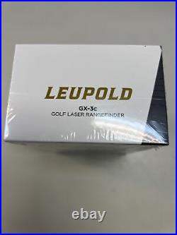 New in BOX Leupold GX-3c Golf Laser Rangefinder -Black -Free 2Day Air