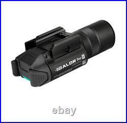 OLIGHT Baldr Pro R 1,350 Lumens Tactical Light Green Laser NEW IN BOX BLACK OLIGHT Baldr Pro R 1,350 Lumens Tactical Light Green Laser NEW IN BOX BLACK