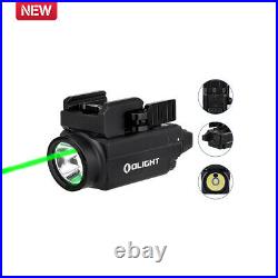 OLIGHT Baldr S Rechargreable Tactical Light Rail Mount 800-Lumen withGreen Laser