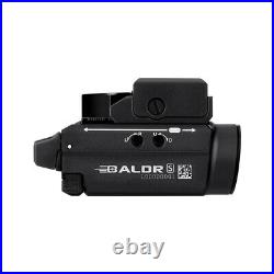 OLIGHT Baldr S Rechargreable Tactical Light Rail Mount 800-Lumen withGreen Laser