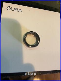 Oura Ring Gen 3 Silver Heritage model Size US 9 Smart Ring with Charger & Box
