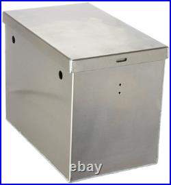 Phoenix USA SP14B Stainless Steel Battery Box with Lid Heavy Duty Enclosure