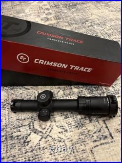 Rifle Scope Crimson Trace CTA-2104 1-4x24 -New In Box