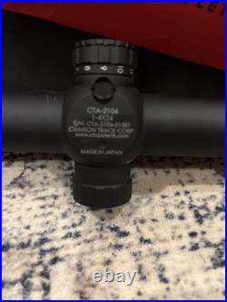 Rifle Scope Crimson Trace CTA-2104 1-4x24 -New In Box