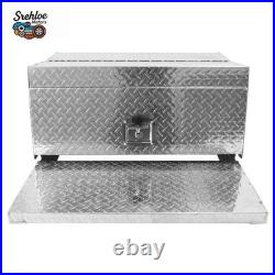 Semi Truck 31x32x15 Heavy Duty Aluminum Cab Entry Tool & Battery Box withKey