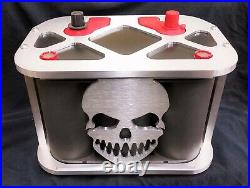 Skull Optima Battery Tray Box Bracket Holder- 34/78 D34-Classic/Muscle/Show Car