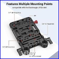 SmallRig V-Lock Mount Battery Plate 3016 & Lightweight Matte Box 2660