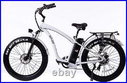 Sohoo 48V 750W 13Ah 26x4.0 Fat Tire Electric Bike Bicycle Beach Snow US Seller