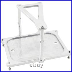 Speedway Deluxe Black Billet Aluminum 3-Bolt Optima Battery Mount