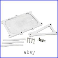 Speedway Deluxe Plain Billet Aluminum 3-Bolt Optima Battery Mount