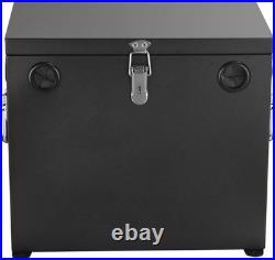 Stainless Steel 12V Car/RV/Marine Battery Box Black 27 Series