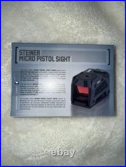Steiner MPS Micro Red Dot Sight 3.3 MOA Brand New In Factory Box