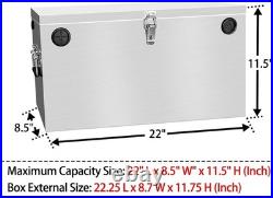 Sturdy Stainless Steel Dual Battery Box Safe for All Outdoor Adventures