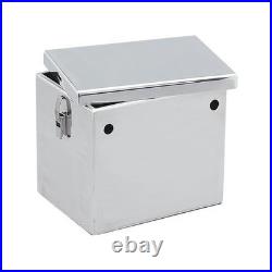 Summit Battery Box Aluminum Polished 11 5/8 Lenx8 7/8 Widthx10 1/4 Height EA