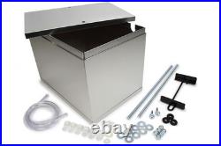 TAYLOR/VERTEX Aluminum Battery Box NHRA Compliant, Fits 13.5 In Length