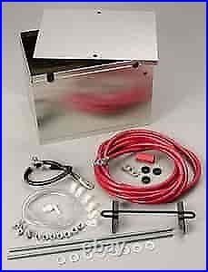 Taylor 48101K Aluminum Battery Box Kit withCables