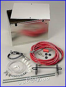 Taylor 48101 Aluminum Battery Box withCables