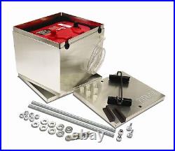 Taylor 48200 Aluminum Battery Box 11.25in. X 9.5in. X8.75in. Incl. 3/8in. Bolt
