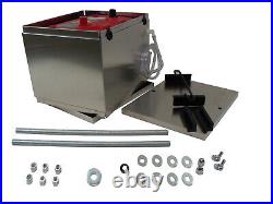Taylor 48200 Aluminum Battery Box 11.25in. X 9.5in. X8.75in. Incl. 3/8in. Bolt