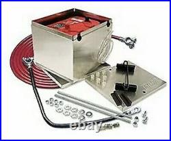Taylor 48204 Aluminum New Battery Box withCables Open Box