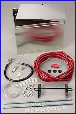 Taylor Aluminum Battery Box withCables 13.5 L x 9.5 W x 10 H