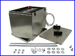 Taylor Cable 48100 Aluminum Battery Box Relocation Kit 3 pc 13.5x9.5x10